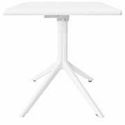 L'Arcolaio Mesa Plegable Top Blanco 70x70x75 cm