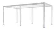 Pérgola Bioclimática Vulcano 3x6 m Blanca Aluminio L'Arcolaio
