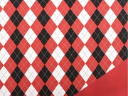 L'Arcolaio Bobina Decoración Navidad A 1 Mt L 25 Mt Ppl Rojo Negro