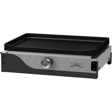 le marquier le marquier plancha elettrica la petite francaise 150 duo in acciaio piastra da cucina professionale ean 3339380176881