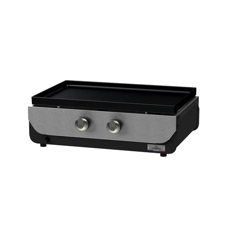 le marquier le marquier plancha elettrica original 260 duo in acciaio piastra da cucina professionale ean 3339380176980