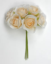 Linea Due Elle Ramo Flores Rosa Poliéster D 3,5 Cm Rosa 36 Uds