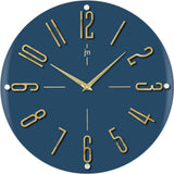 lowell lowell orologio da parete quarzo mdf vetro d 3940 cm blu ean 8008457731050