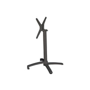 Base de Mesa Moia Greenwood Aluminio Antracita Plegable Ø 60 mm 7 kg