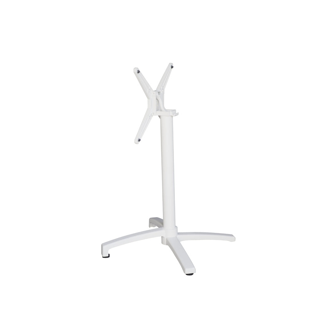 moia greenwood moia greenwood base tavolo in alluminio 40 x 40 cm tubo d 7 cm 7 kg bianco basamento resistente design moderno ean 8013054835469