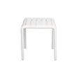 moia greenwood moia greenwood tavolino 45 x 45 cm in polipropilene bianco con fibra di vetro outdoor design moderno ean 8013054838576