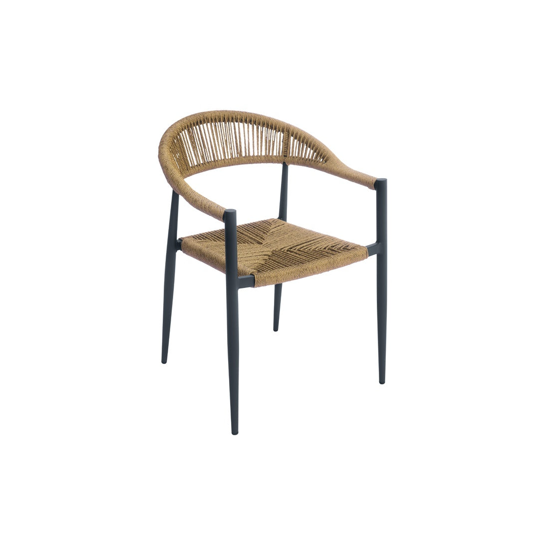 moia greenwood moia greenwood poltrona milano alluminio antracite con corda paglia ean 8013054830969