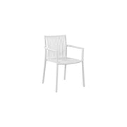 Silla Moia Greenwood Siena Blanca Polipropileno Lamas 56×82