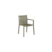 Silla Moia Greenwood Siena Verde Lamas Apilable 56×82