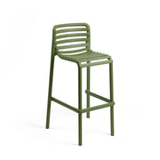 Taburete Nardi Doga Stool Agave Polipropileno Apilable