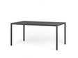 nardi nardi piave 160 x 90 tavolo rettangolare verniciato antracite lamin materia antracite ean 8010352555549