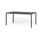 Nardi Piave 160 x 90 Tavolo Rettangolare Verniciato Antracite Lamin Materia Antracite