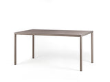 nardi nardi piave 160 x 90 tavolo rettangolare verniciato tortora lamin materia tortora ean 8010352555594