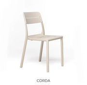 Nardi Silla Cassia Bistrot Cuerda Polipropileno Apilable
