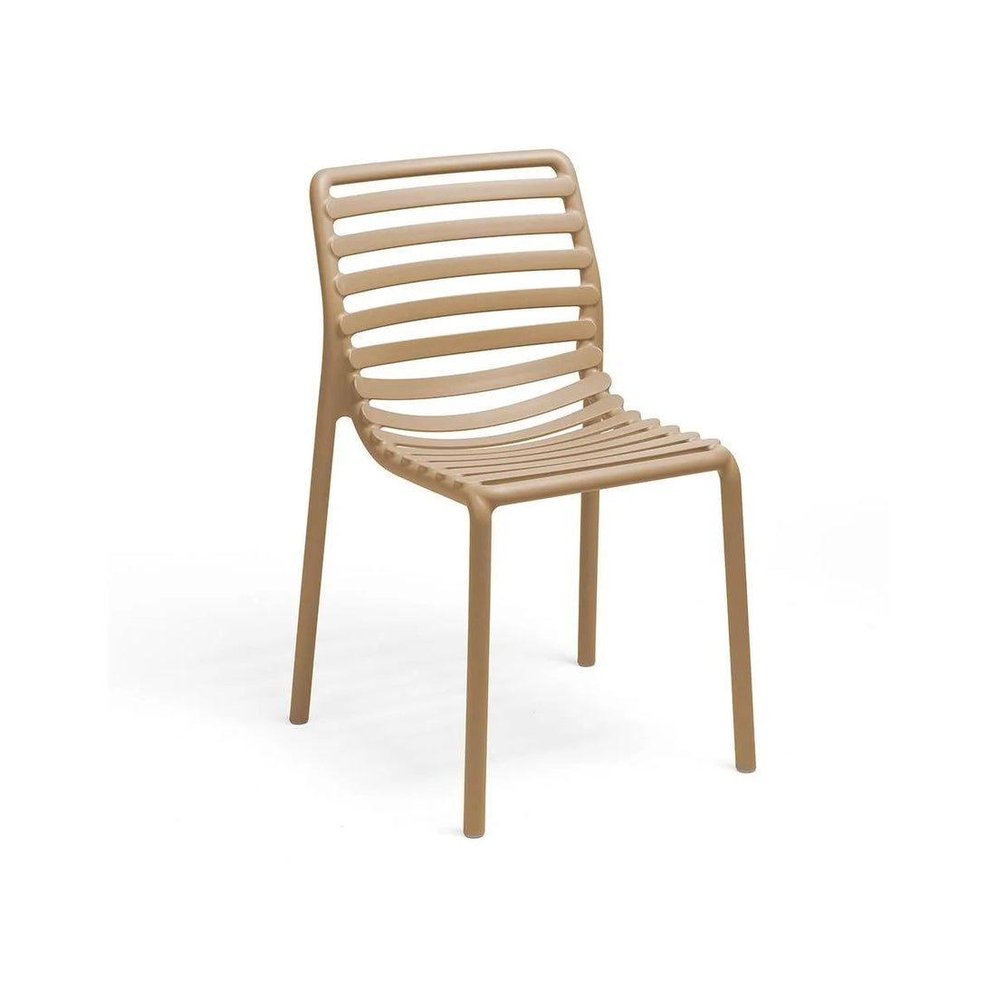 Sedia outdoor ergonomica e impilabile per terrazza e dehors. Nardi Doga Bistrot Cappuccino in polipropilene anti-UV, 53×55×82,5 cm. Ordina ora. Spedizione gratuita da €69.