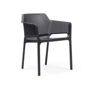 Silla Nardi Net Antracita Mate Polipropileno Apilable