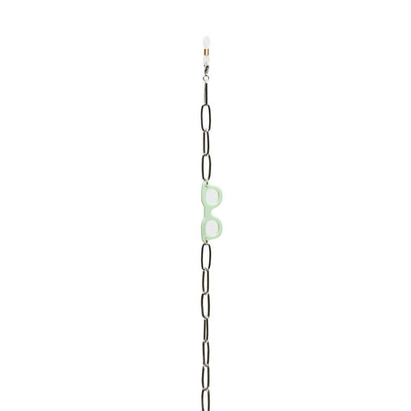 okkia okkia collana bijoux con anelli in metallo per occhiali e mascherina colore silver ean 8056211376146