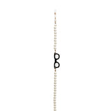 okkia okkia collana bijoux con palline in plastica per occhiali e mascherina colore white pearl ean 8056211376092