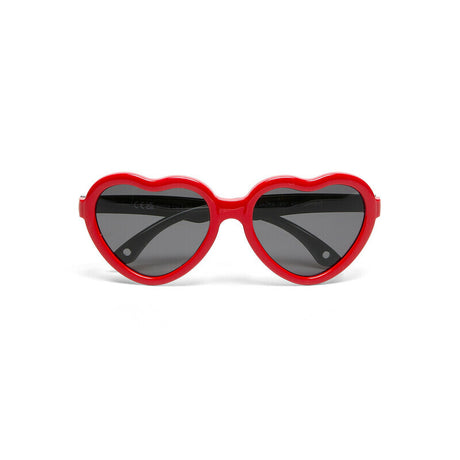 okkia okkia occhiale baby da sole premontato cuore colore black red 6 10 anni ean 8056211375897