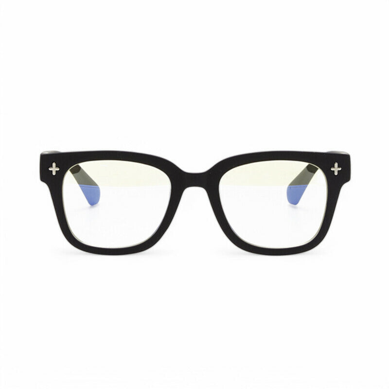okkia okkia occhiale da lettura mod giovanni anti luce blu magframe nero grigio diottrie 1 50 ean 8053806019051