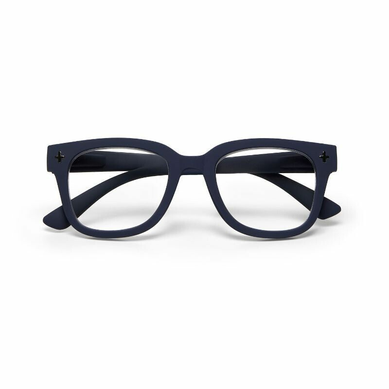 okkia okkia occhiale da lettura mod giovanni premontato soft touch spring anti luce blu magframe midnight diottrie 1 50 ean 8056211370724