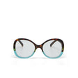 okkia okkia occhiale da lettura mod verona premontato butterfly soft touch spring anti luce blu havana blue diottrie 1 50 ean 8056211374012