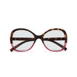 okkia okkia occhiale da lettura mod verona premontato butterfly soft touch spring anti luce blu havana pink diottrie 1 5 ean 8056211374418