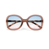okkia okkia occhiale da sole premontato butterfly mod anna soft touch pink havana lenti blue pink ean 8056211374272