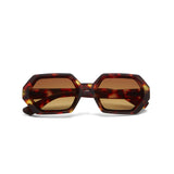 okkia okkia occhiale da sole premontato esagonale mod andrea classic havana ean 8055773198098