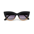 okkia okkia occhiale da sole premontato gatto big frame mod claudia black pink ean 8056211371431