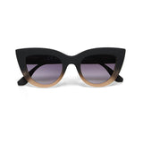 okkia okkia occhiale da sole premontato gatto big frame mod claudia black pink ean 8056211371431