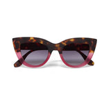 okkia okkia occhiale da sole premontato gatto big frame mod claudia havana pink ean 8056211371455