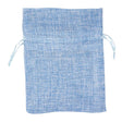 piovaccari piovaccari bustina portaconfetti tela h 12 x 9 cm sky blue 10 pz ean 8052080001615