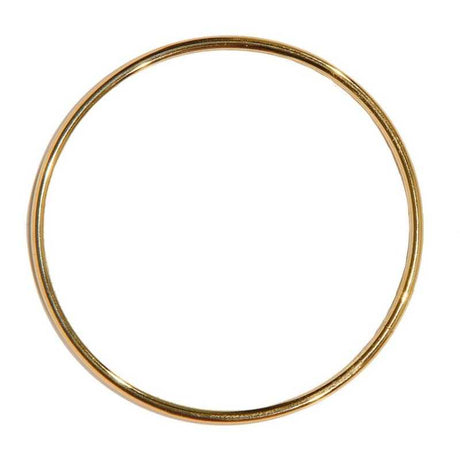 piovaccari piovaccari metal ring d 80 mm h 28 mm light gold 12 pz ean 8056666078190