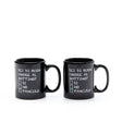 piu forty 40 piu forty 40 set 2 tazzine 12 cl ceramica stampa sei di buon umore nero ean 8055773193369