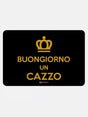 piu forty 40 piu forty 40 tovaglietta in pp 45 x 30 cm stampa buongiorno un c nera oro ean 8055773193239