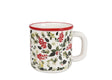preziosa luxury home preziosa luxury home tazza natale in ceramica d 105 cm h 14 cm multicolor ean 8050264117572