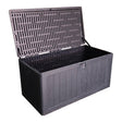 regalo italiano regalo italiano baule porta attrezzi giardinaggio 127 x 67 cm h 67 cm antracite ean 8057586207844