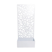 Ad Trend Maceta de Hierro Blanca 50×22 cm Alto 120 cm