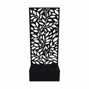 Maceta de Hierro Negro Ad Trend 50×22 cm H 120 cm