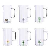 regalo italiano regalo italiano caraffa con decoro assortito 3d 12 lt vetro trasparente ean 8057586077362