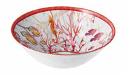 Regalo Italiano Cuenco Melamina Shell D 36 Cm H 12 Cm Rojo 1 Uds