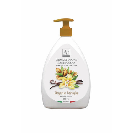 regalo italiano regalo italiano crema di sapone 750 ml argan vaniglia ean 8021785826878