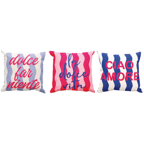 regalo italiano regalo italiano cuscino in tessuto 45 x 45 cm ass cuscino arredo decorativo 1 pz ean 8057586183629