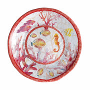 Regalo Italiano Plato Hondo Melamina Shell D 22 Cm H 5 Cm Rojo 1 Uds