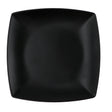 regalo italiano regalo italiano piatto piano melamina raul 26 x 26 cm h 3 cm nero ean 8057586111431