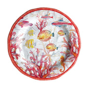 Plato Llano Ad Trend Melamina Shell D 28 Cm H 3 Cm Rojo 1 Uds