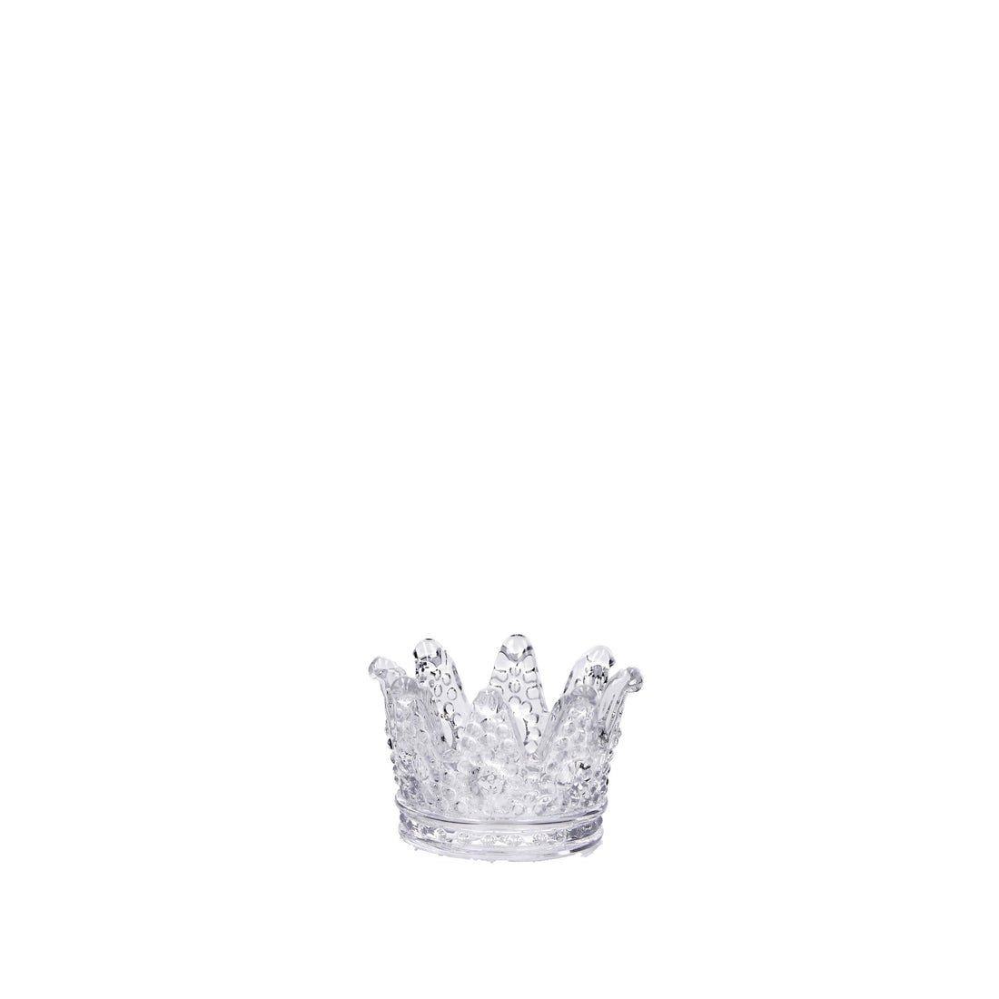 regalo italiano regalo italiano portacandela haki corona d 13 cm h 8 cm vetro ean 8057586201392