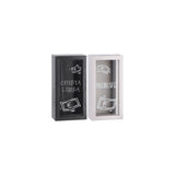 regalo italiano regalo italiano salvadanaio in mdf e vetro 10 x 6 cm h 20 cm ass porta risparmi decorativo moderno 1 pz ean 8057586123670