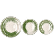 Servicio de Platos Ad Trend Cody 18 Pz Porcelana Verde